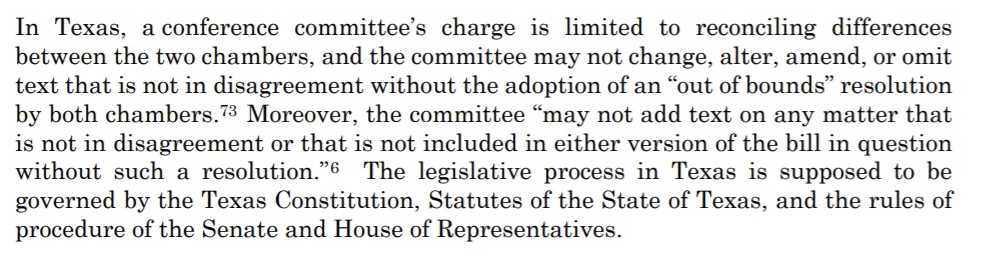 12. UPDATE: The  @NAACP_LDF says SB7, Texas' voter suppression bill, violates the legislature's rules because it includes "out-of-bounds" provisions that were not included in either chambers bill.