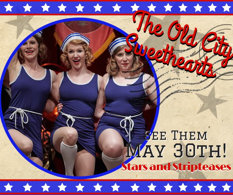 VelvetRevue's tweet photo. ♥️TOMORROW 💙 join us for "Stars &amp; Stripteases", a #VeteranCharity fundraiser, with dazzling cabaret acts from Philidelphia's Envoute: Magic &amp; #Burlesque! #MemorialDayEvent #Stripteases #BurlesqueShow #ArmyPinUp #Livestream #PinUp #Boylesque #CharityEvent https://t.co/ZvLPwOsPPJ https://t.co/WnCNoDGO12