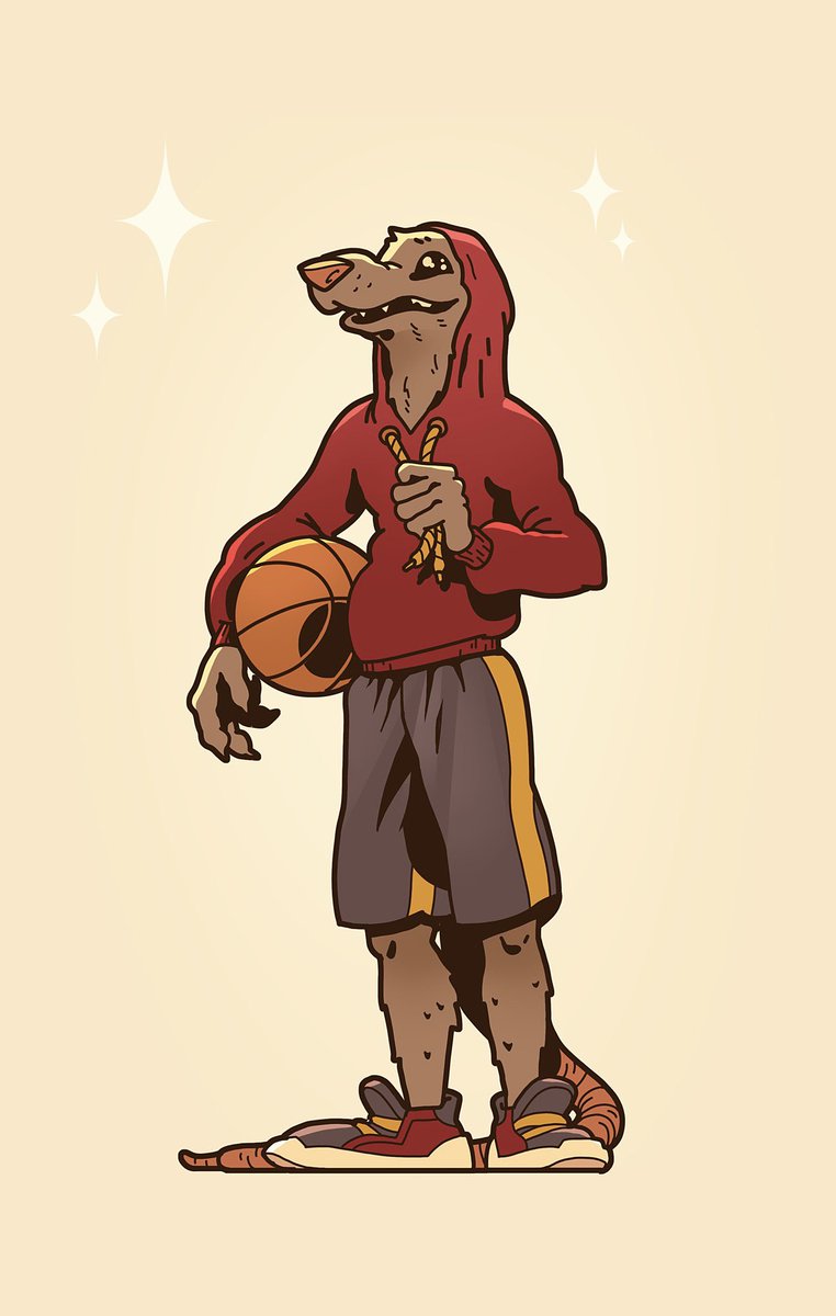 Ratsketball 🏀 
.
#illustration #characterdesign #basketball