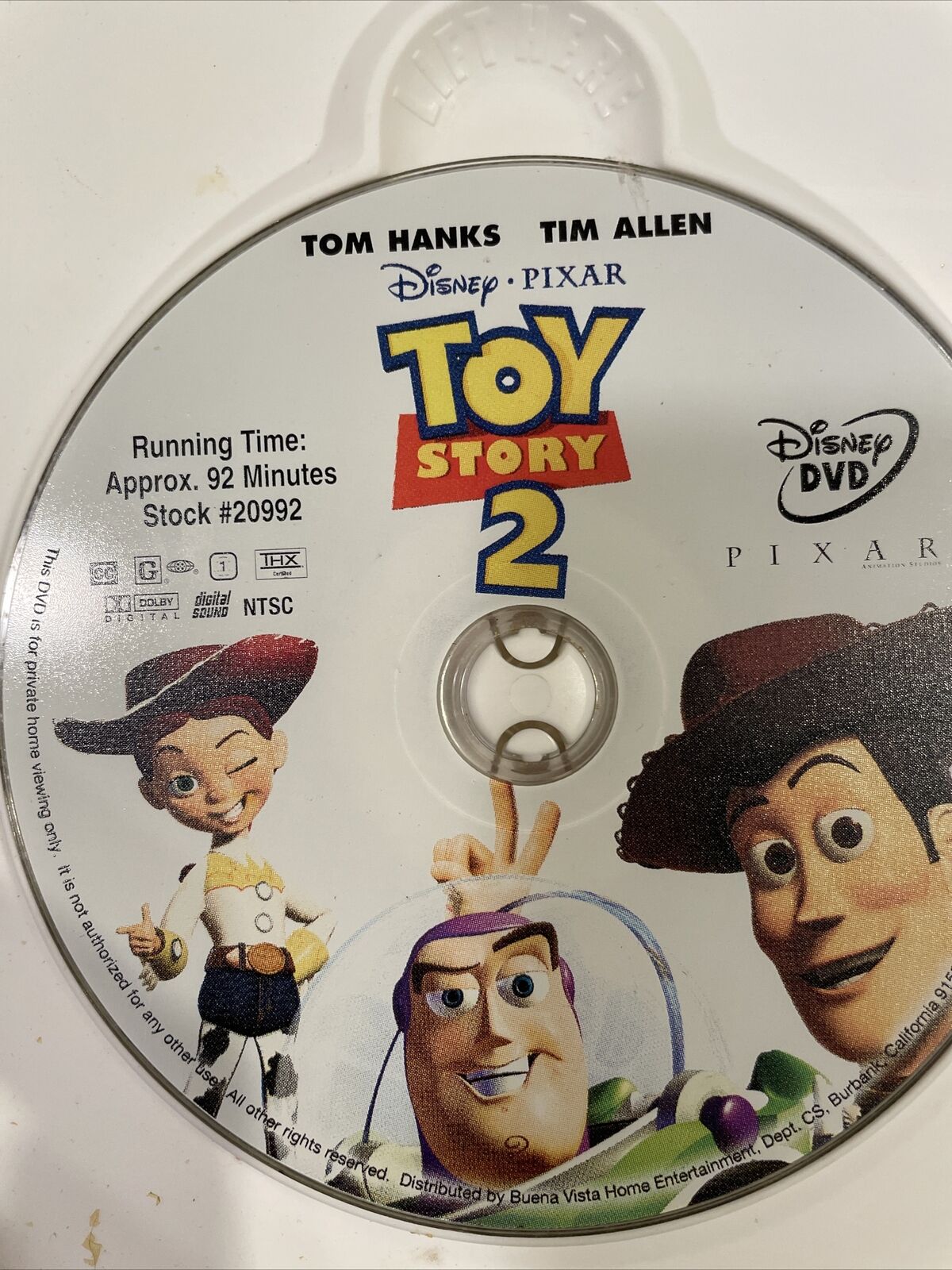 toy story 2 dvd 2001