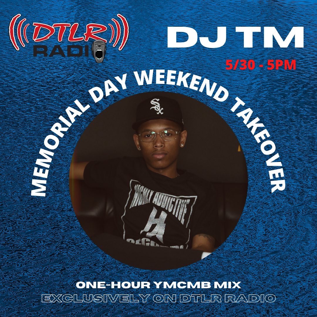 TreMonJamal's tweet photo. #TheColdestAlive x DTLR Radio Takeover
Tomorrow Iโm spinning a YMCMB mix exclusively on DTLR Radio. 5PM
Tune in at https://t.co/1uHLocWcr5 or download the app ๐ค https://t.co/QXshTUaJPx