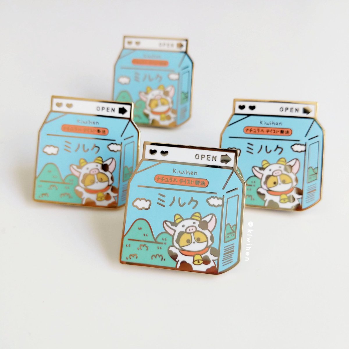 kiwihenDesign's tweet photo. New pins shop update tomorrow (5/30 Sunday) at 12 PM PDT! Swipe to see some close up of all the new pins that will be available 🎊 Which one is your favorite design? #pindrop #shopupdate #corgi #kawaiiartist #enamelpins https://t.co/J47EWbvHk1