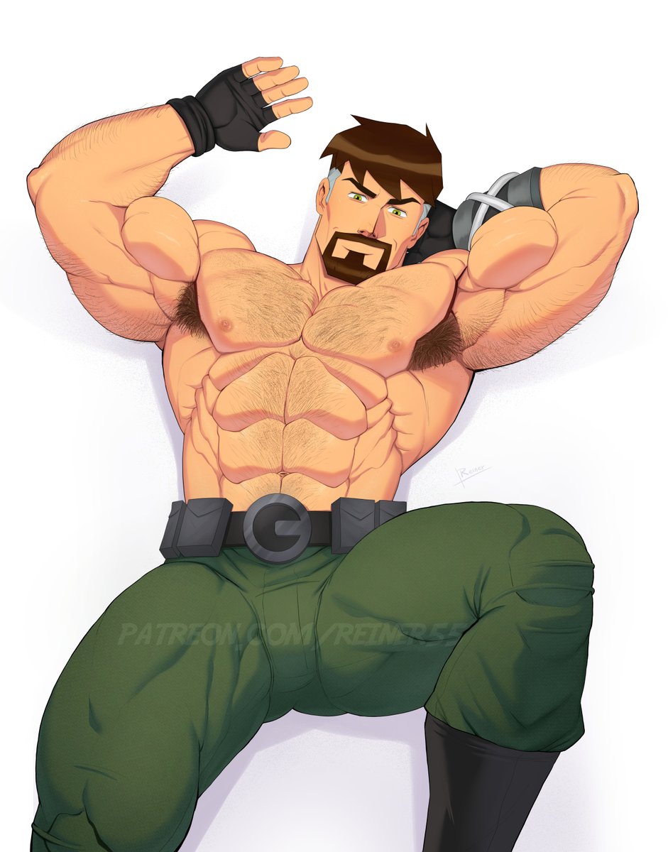 Angel DMM on X: Ben 10,000 But shirtless with Biomnitrix! #Ben10 #bara   / X