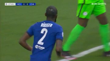 Rudiger with a clutch tackle 🔥