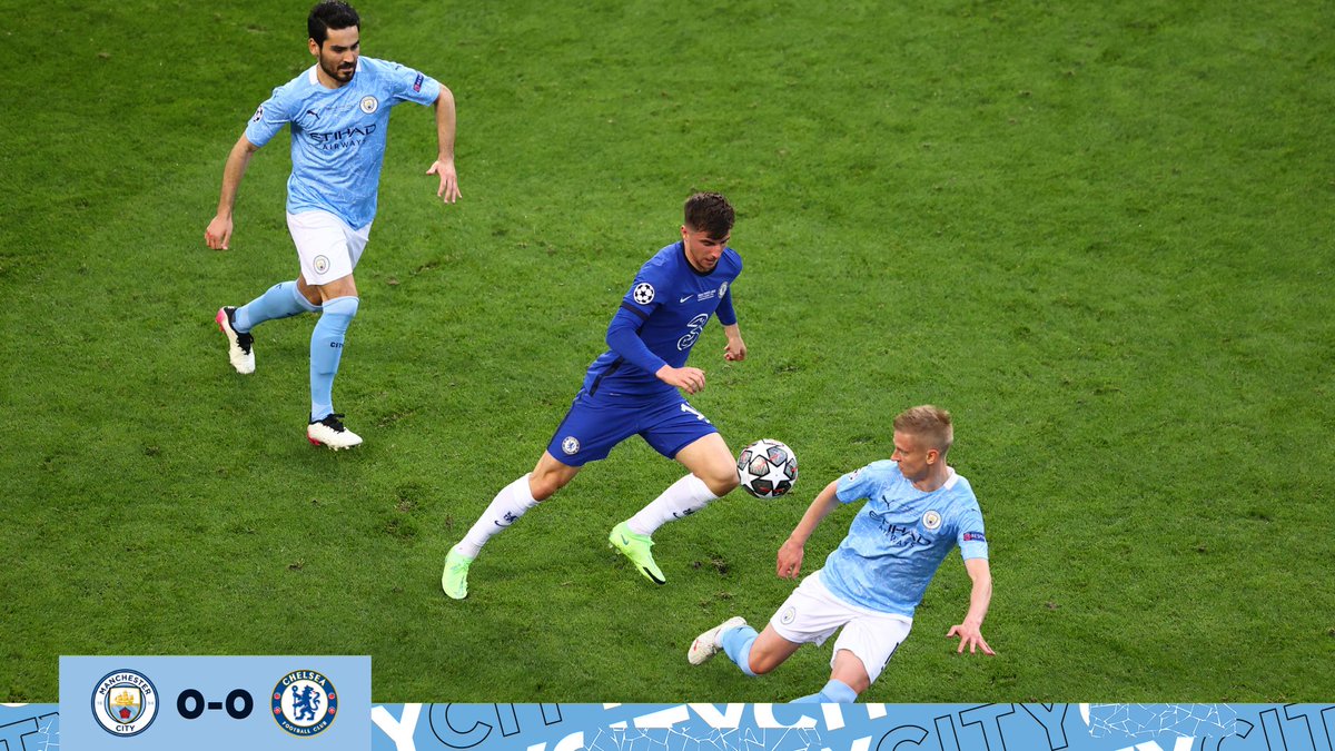 ManCity's tweet photo. 38. A superb recovery run and tackle by Zinchenko denies Havertz a great chance to score! Still all action in Portugal! 🙌

🔵 0-0 🦁 #ManCity | https://t.co/axa0klD5re https://t.co/P8aOiIoCgJ
