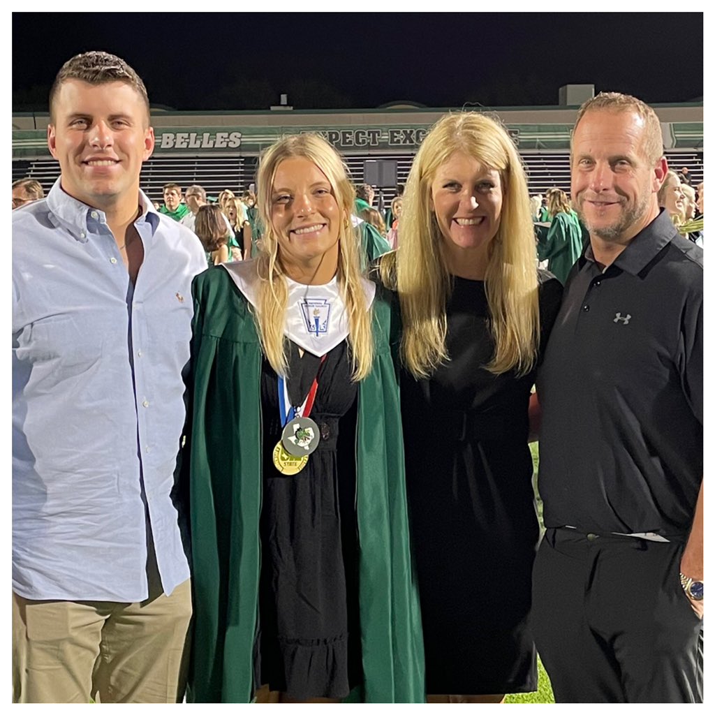 Congratulations Berkley and the Carroll Senior High School Class of 2021!  So thankful for a beautiful night to celebrate! 🎉💚🖤 <a href="/Carrollisd/">Carroll ISD</a>