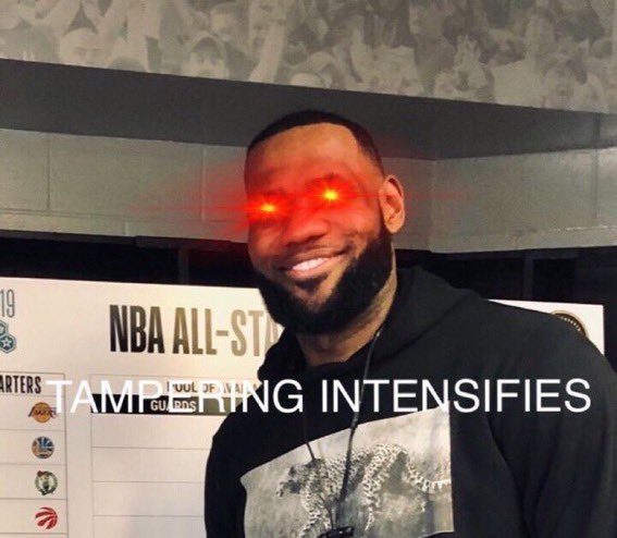kxzzle's tweet photo. hi jimmy,
it may be time for you to leave the heat and join a team that, with you, could be very good and get you that ring you require. maybe this team had players of a similar age to you, maybe has a lovely blue/yellow colour scheme that you would suit, maybe it’s in california https://t.co/7NMNnLW3bk