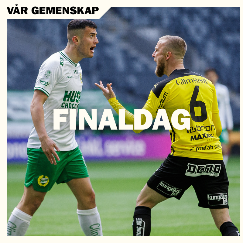 hammarbyfotboll's tweet photo. I dag spelar Hammarby final i Svenska Cupen mot BK Häcken. Avspark är 14.30 på Tele2 Arena och matchen sänds på såväl SVT som CMore. Du finner du all info inför den historiska matchen här.

#Bajen

https://t.co/D9NuOlIrr0