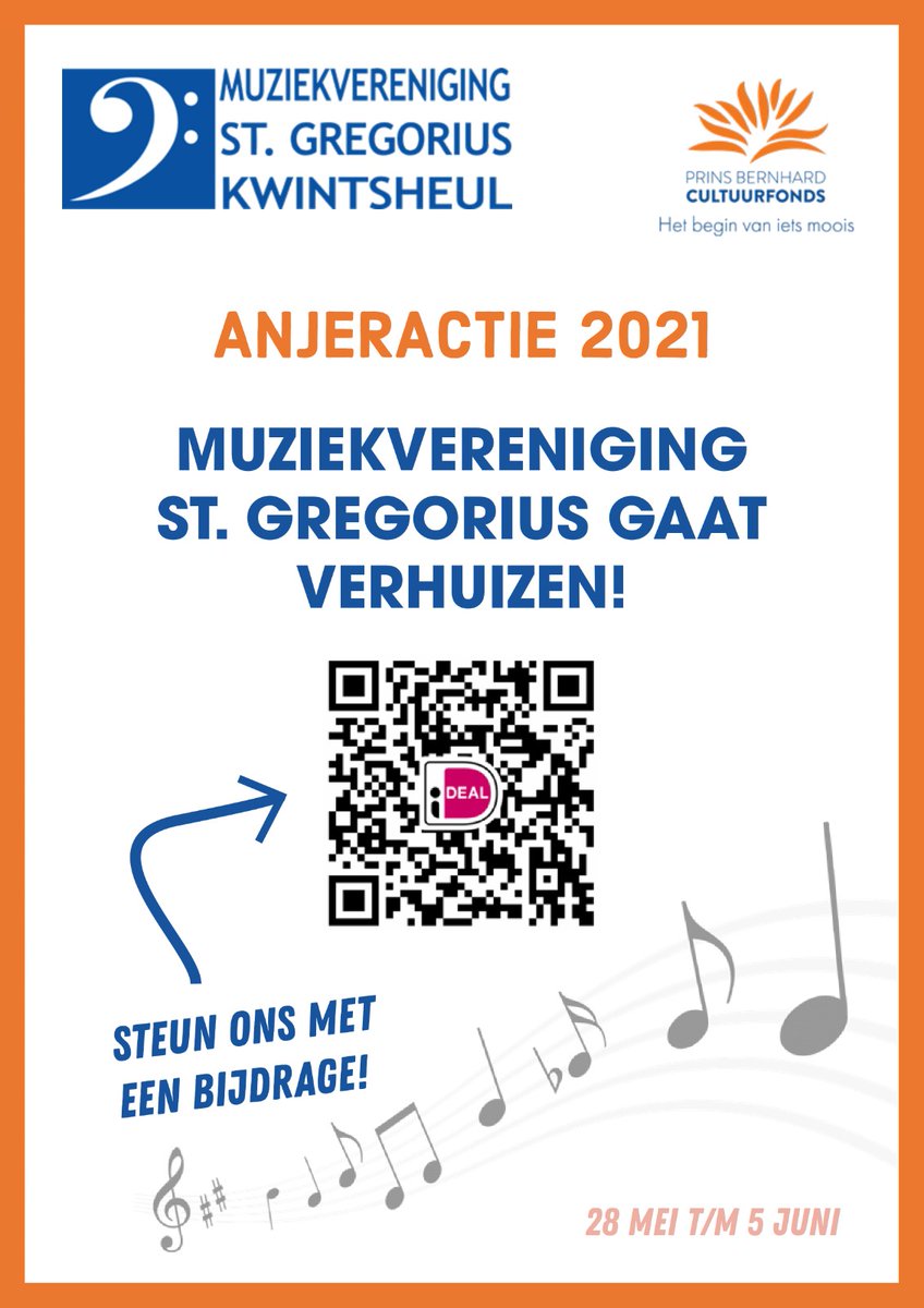 De Anjeractie is van start! 
Steun je ons met een bijdrage? Net als vorig jaar vindt de collecte digitaal plaats, dus scan de QR-code of gebruik deze link: qr3.ideal.nl/86215c3d-eda2-…