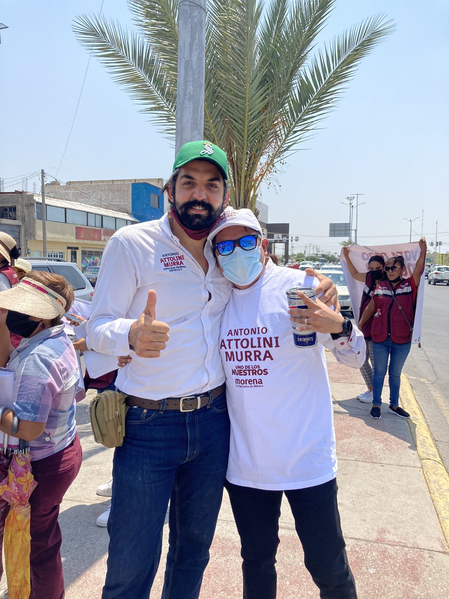 danjtorres's tweet photo. Aquí con el próximo diputado federal V de Coahuila. La Transformación llegará al norte con @AntonioAttolini. https://t.co/fsD55XguLk