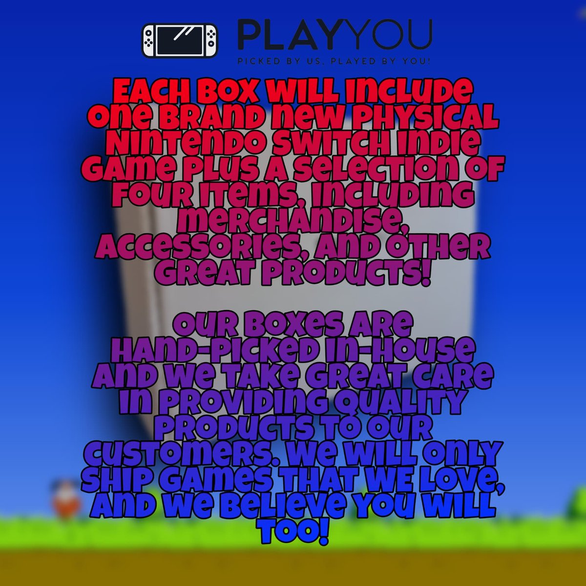 PlayYouBox's tweet photo. We are excited to finally start shipping June's box very soon! 🤞🏼🕹❤ ➡️ https://t.co/ZZfhlcgSJ9   
#subscriptionbox #nintendoswitch #nintendo #nintendogames #nintendoswitchuk #playyoubox #playyou #gamingsubscription https://t.co/MzUXpIQHUP