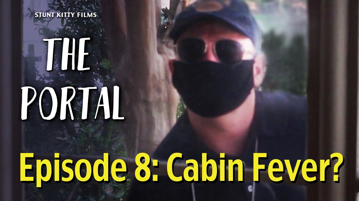 Stunt Kitty Films' The Portal rocks! Season Finale begins tonight at 5pm PDT. Don't miss it! bit.ly/theportal-epis… @philoweenshow <a href="/StuntKittyFilms/">Rob and Debra</a> #seasonfinale #webseries #cabinfever