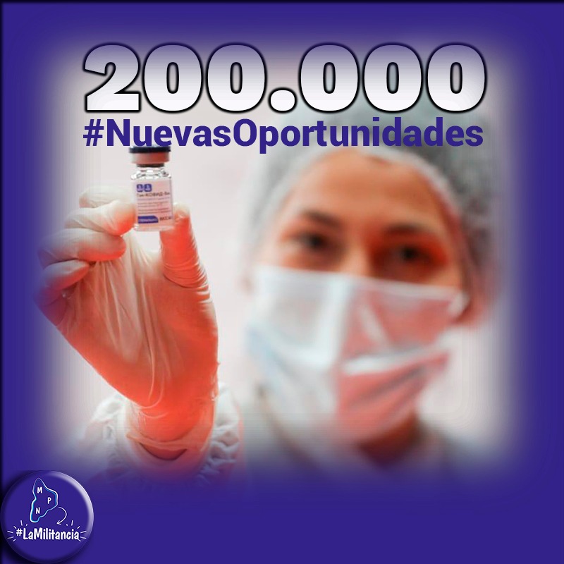 la_mpn's tweet photo. Buen sábado Compañeros y Compañeras!🙌💙

La vacunación contra el Covid-19 avanza en nuestra Provincia y ya se aplicaron 200.000 dosis.💪💉💙

#SigamosCuidandonos😷💙🙏
#SeguimosJuntos💙💙💙 https://t.co/TL35cUlJbz