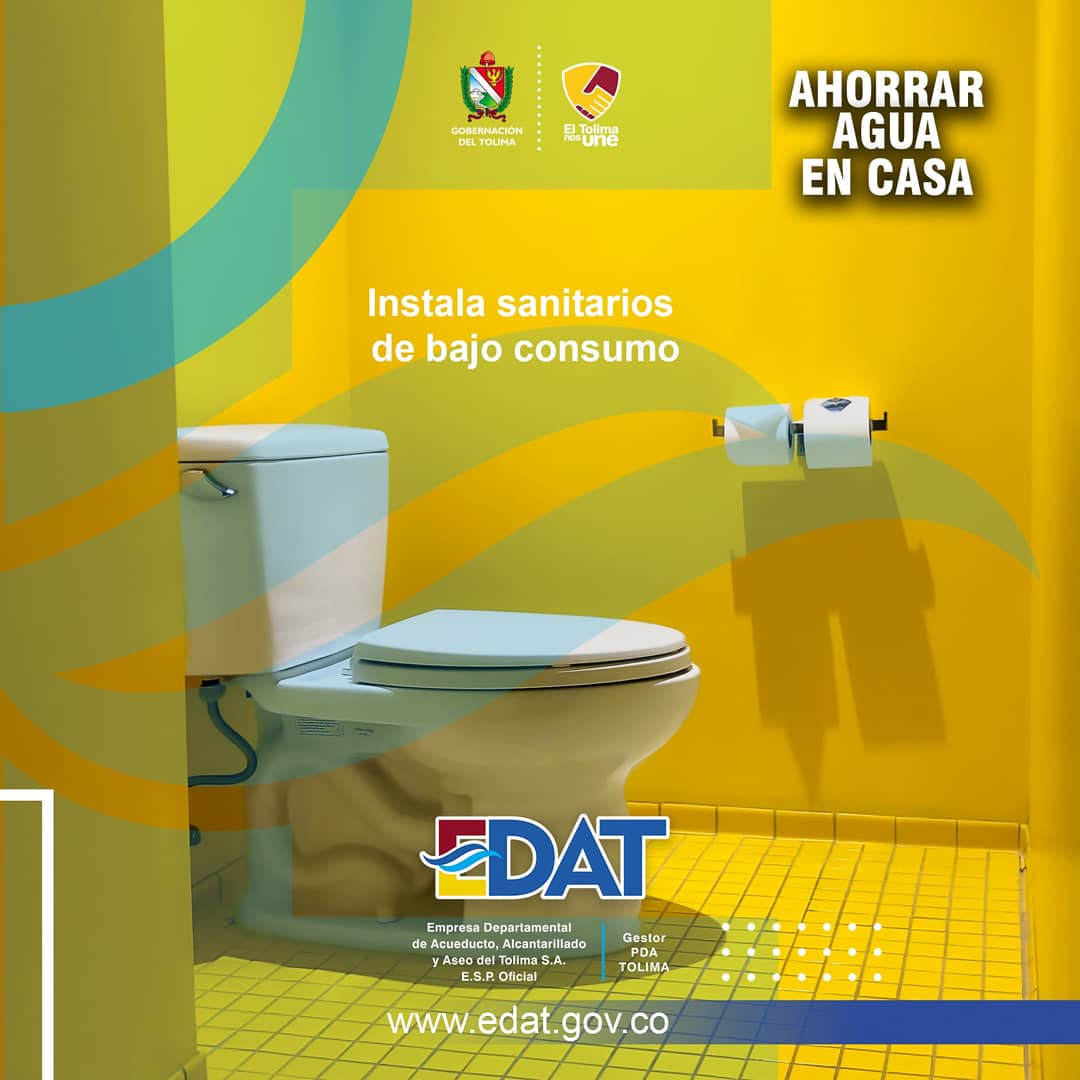 EDATTolima's tweet photo. Ahorrar agua en casa es muy sencillo. Solo sigue estas pequeñas recomendaciones y aprovecha al máximo el recurso en tu hogar. Proteger el agua es obligación de todos.

#ElAguaNosUne #ElTolimaNosUne #AguaParaTodos https://t.co/xDLsZ23J6f