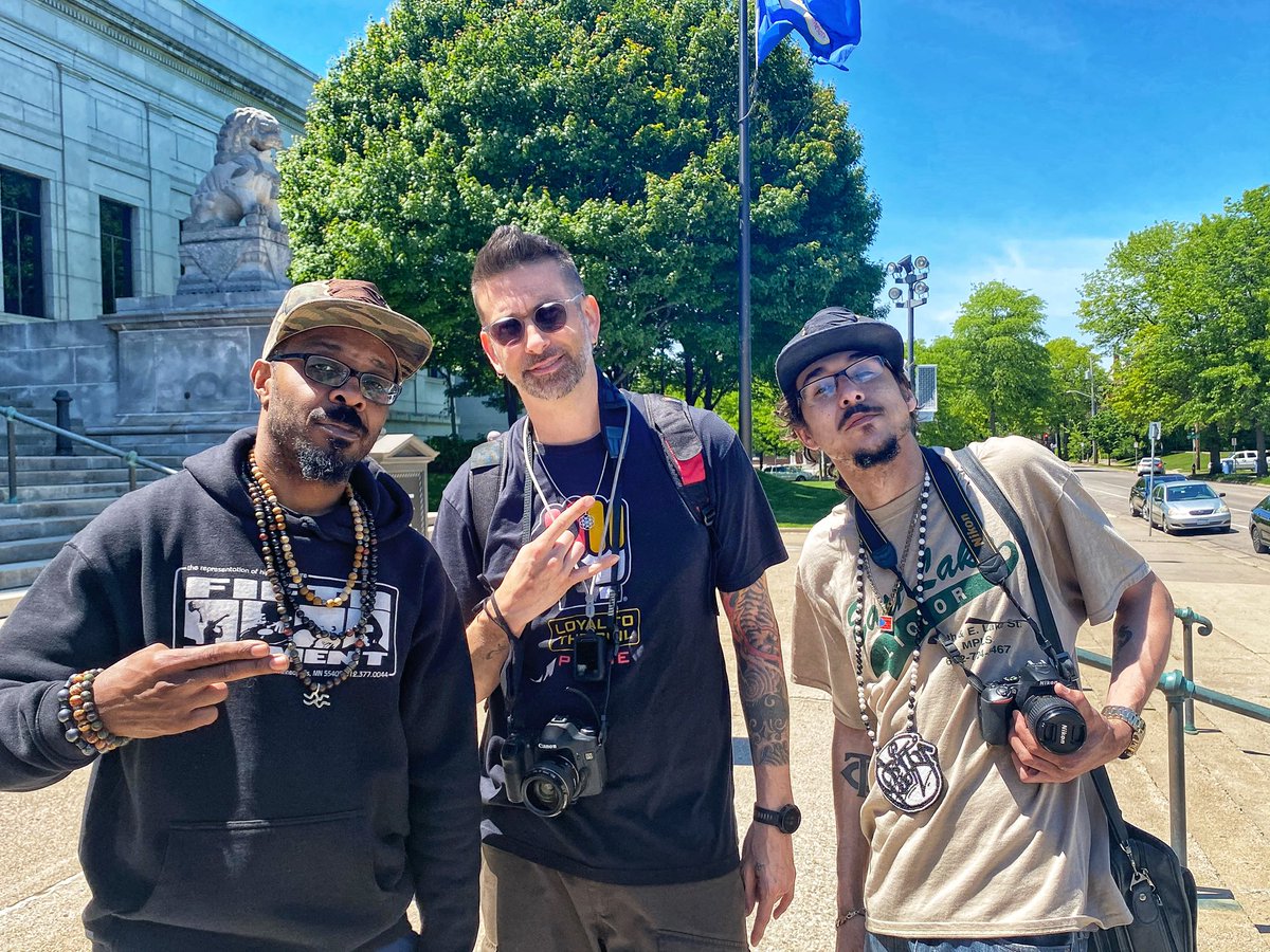“A Great Day In Twin Cities Hip Hop 2021” media crew members!

S/O @krevWon & @OrikalUno! ✊🏾❤️