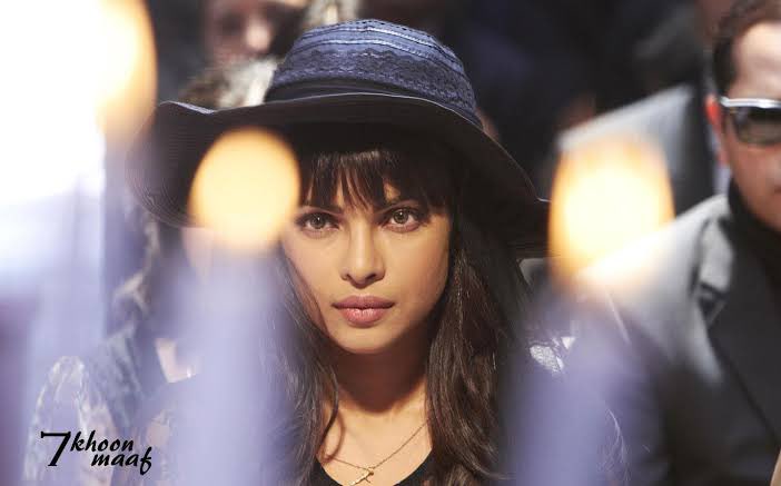 gargipaigude's tweet photo. A classic story of a femme fatale. Not an easy job to play the anti-heroine of a movie and definitely a commendable effort by @priyankachopra. Ace acting by the whole cast and the music, uff! But what else do you expect from Vishal Bhardwaj? देर आए, दुरुस्त आए. 🙂

#7KhoonMaaf https://t.co/EH4JAvDVWC