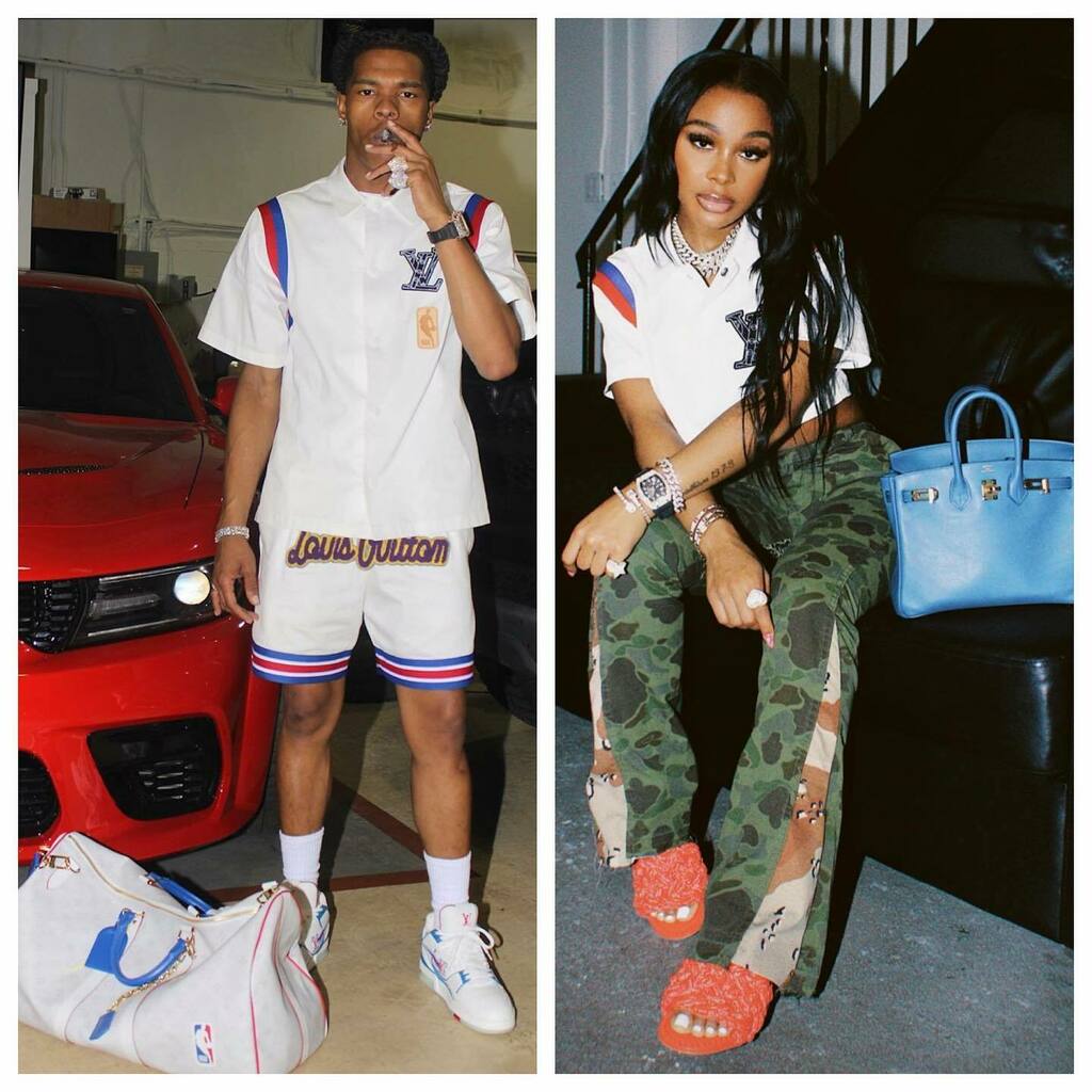 SPOTTED: Lil Baby Goes Contrast Crazy in Louis Vuitton