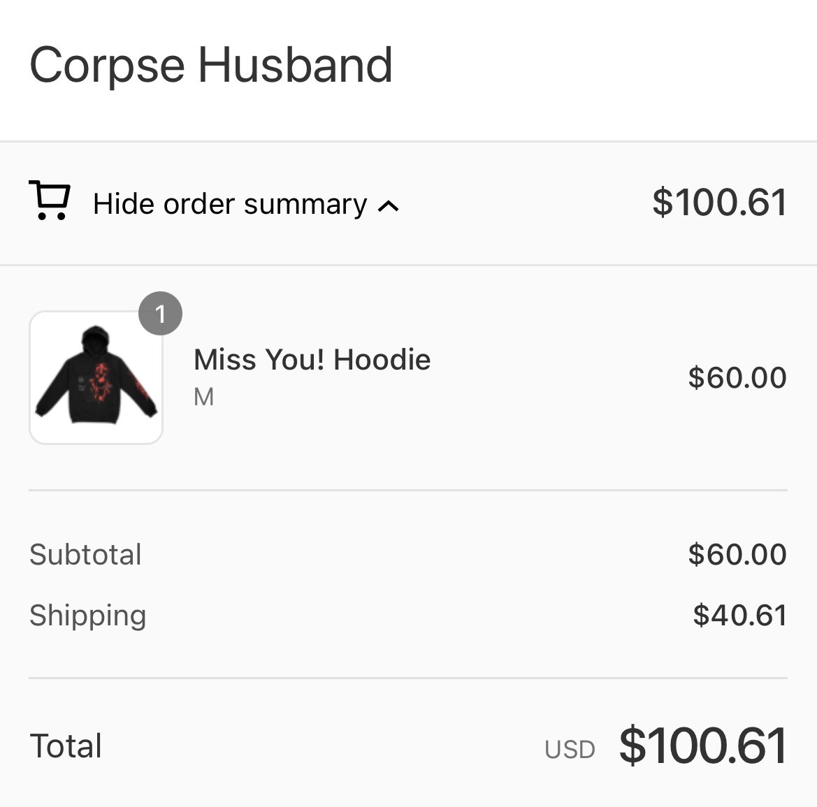 BrilliGata's tweet photo. My brain: Don’t do it girl...
Also my brain: I’m not gonna do it girl...
Me: I did it...

Bank account: am I a joke to you?

@CORPSE @Corpse_Husband https://t.co/fjHXCMaR59