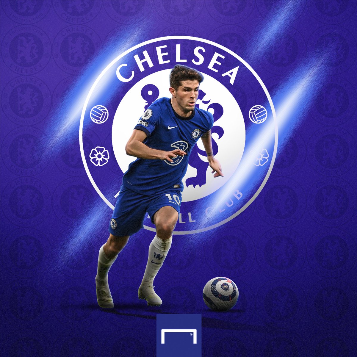 goal's tweet image. Christian Pulisic becomes the first American man to play in a Champions League final 🇺🇸

#UCL #UCLFinal