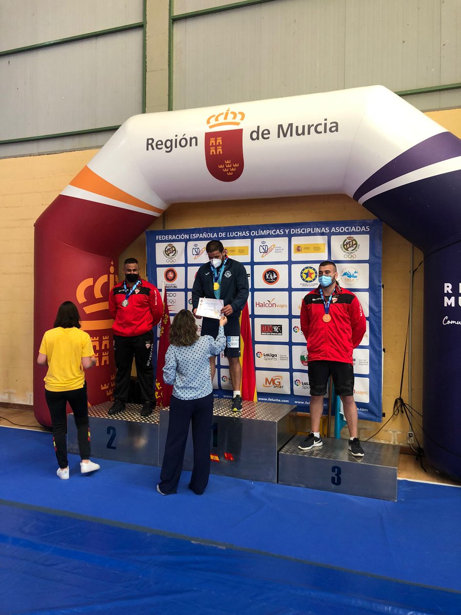 supgalicia's tweet photo. Espectacular‼️

Por decimoséptima vez, @jcuba120 CAMPEÓN de 🇪🇦 absoluto de #LuchaLibre olímpica

Bravo compañero 🔝👏👏👏
Orgullosos de tenerte con nosotros

#PoliciaNacional #galiciacalidade https://t.co/xlH7fGCmoq