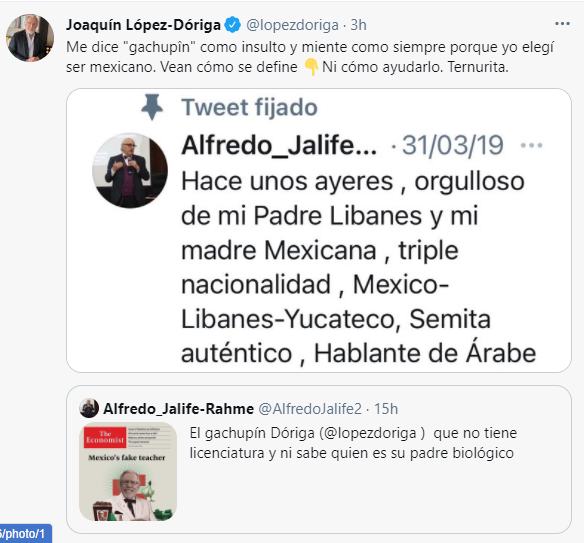 CarlosDPicos's tweet photo. Aquí está la muestra de que el chayotero @lopezdoriga se retuerce del coraje. https://t.co/HNQKwUiEjY