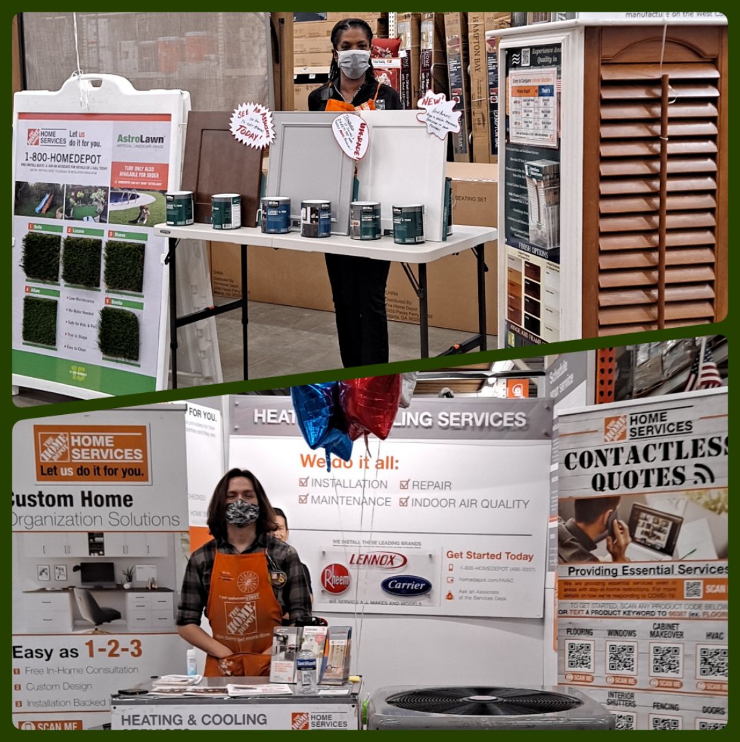 NatiinHD1's tweet photo. It's Service Saturday here at the Tracy,HomeDepot! Today we are offering our World Class Cabinet Refacing!Sign-up for FREE in-home consultations all Memorial Day Weekend!!!We're here to help you G.E.T. your projects started!!! #1020 https://t.co/2jRCopppeV