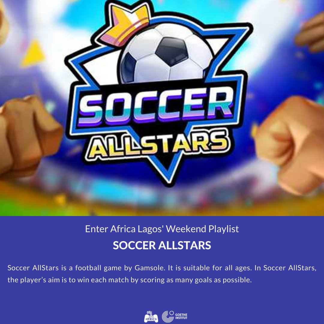 Soccer AllStars is a #football #game by <a href="/GamsoleStudios/">Gamsole Studio</a>. It is suitable for all ages.
In Soccer AllStars, the player’s aim is to win each match by scoring as many goals as possible.

Play Soccer AllStars: gamsole.com/soccerstar/