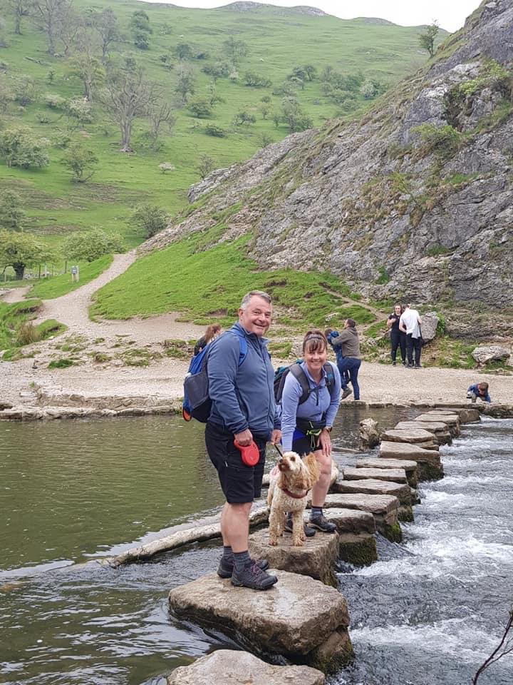 rubensroaruk's tweet photo. Steve, Joan &amp; Molly the cockapoo walked a smashing 17 miles on their peak pilgrimage today raising funds for Rubéns Roar. You can support them here... https://t.co/x83jlNdyKd https://t.co/Dpp2DFaO53