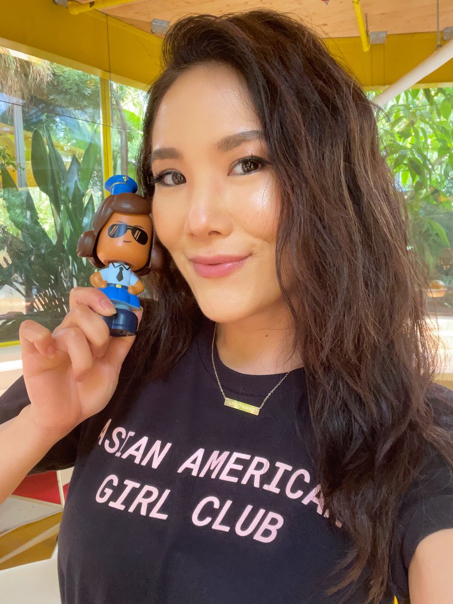 It’s a rootin’, tootin’ day! Head to our Instagram Stories to hang out with Toy Story 4 star @allymaki.  #AsianPacificIslanderHeritageMonth