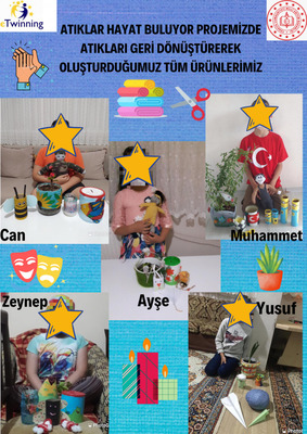 Pınar Buzakçı Korgan İlkokulu 4/D Sınıfı Projemizdeki Tüm Ürünlerimiz:)