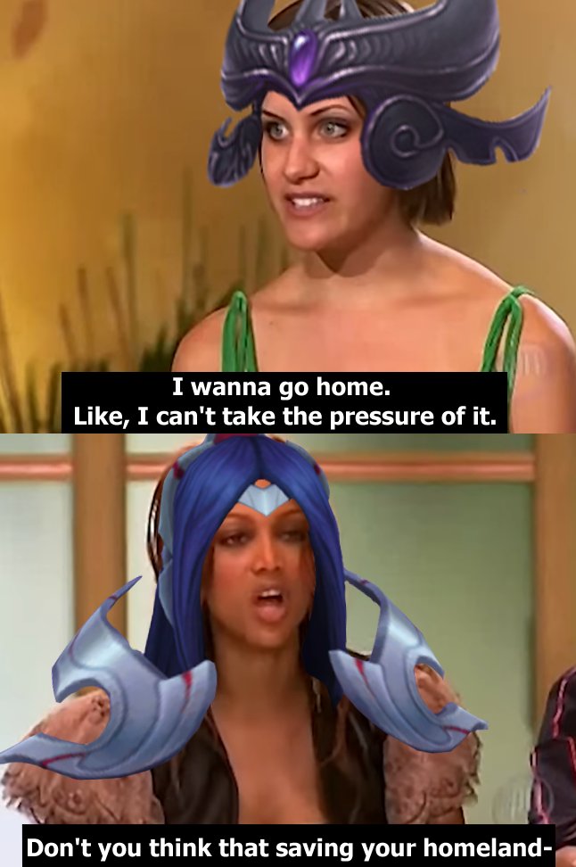Hekatiane's tweet photo. Re-posting because I still love this Syndra meme a lot https://t.co/lPkQc9Dooy