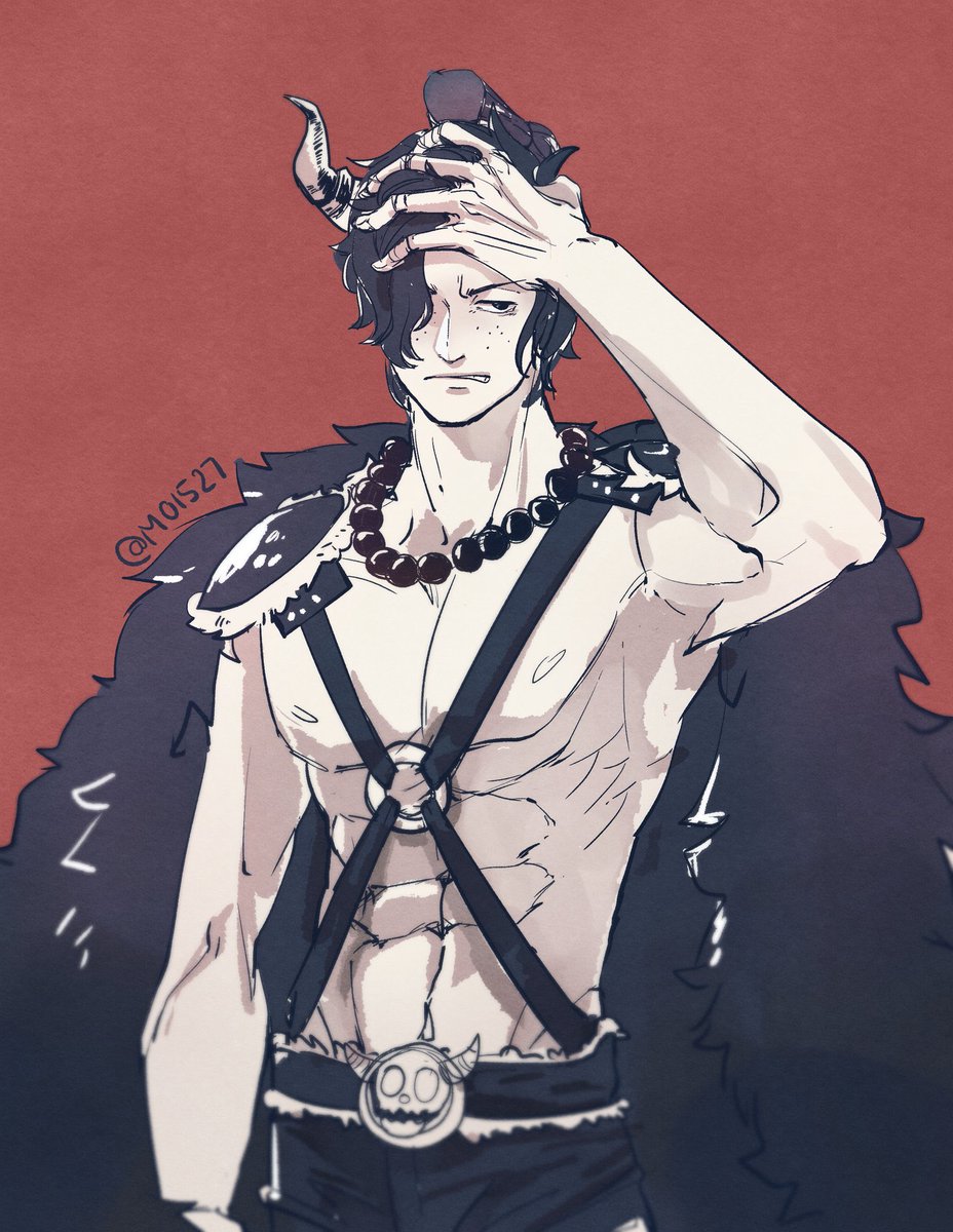 Fire_FistASCE's tweet photo. ❝Huh? Why are you staring at me like that, do I have something on my face?❞

         #SeductiveSunday! https://t.co/xjoG7qctzv