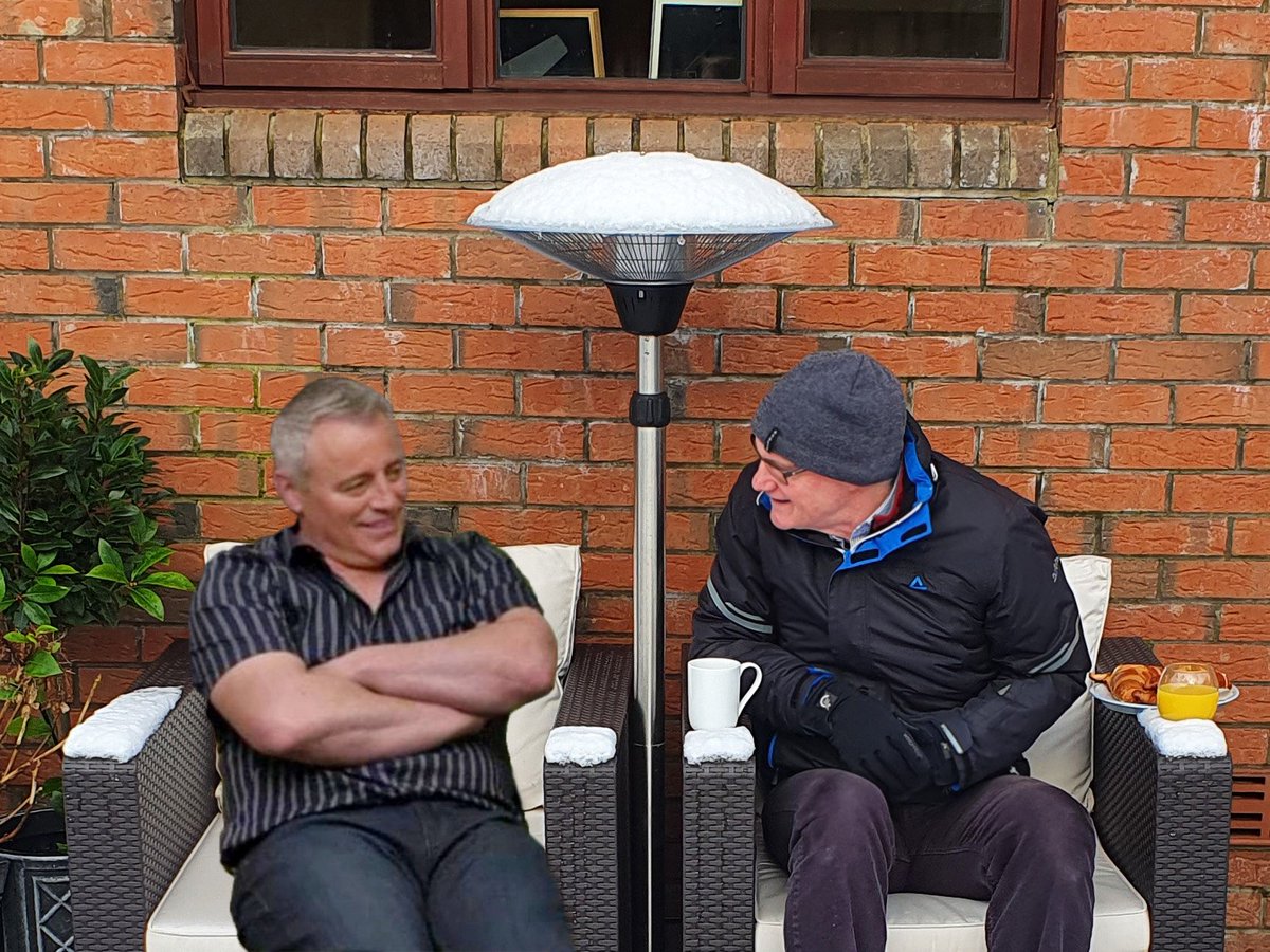 Livin' in the big smoke has made ye saft, ya big girl's blouse #mattleblanc