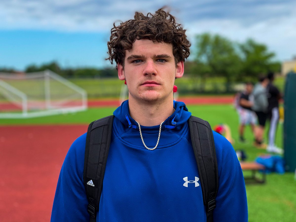 TXPSMedia's tweet photo. 2023 @SPXPanthers QB Bryce McKeon @thebrycemckeon was another that stood out this morning. 

Standing at 6’2 200, he has the size and frame while having a great arm and mechanics to add onto that. He was throwing dimes all day. Expect a big junior year for the gunslinger. https://t.co/6zTlKLkhYp