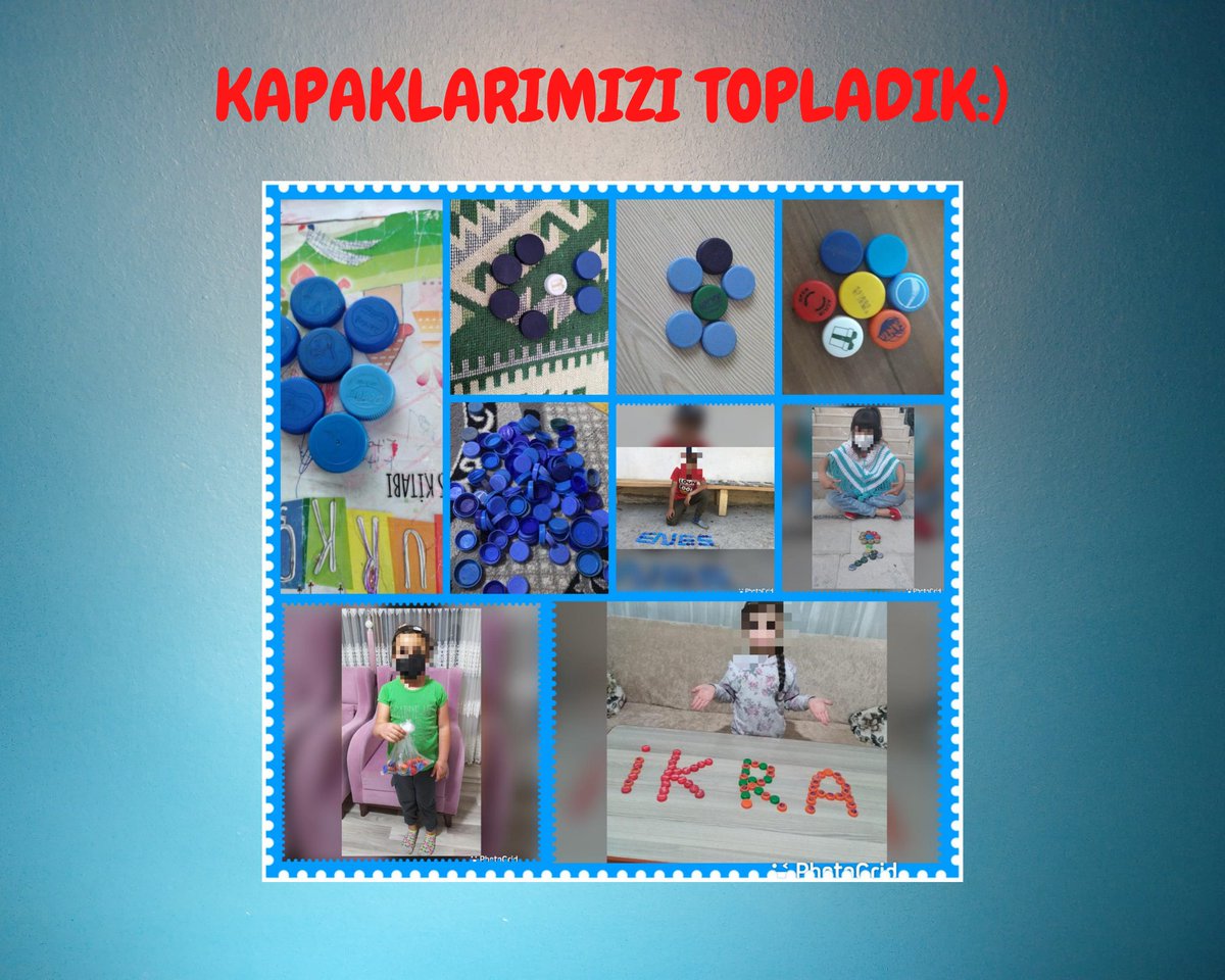 Fatih Buzakçı Aşağıdamlalı Şehit Zekeriya Yatı İlkokulu 2/C Sınıfı Mavi Kapak Toplayarak Umut Oluyoruz:)