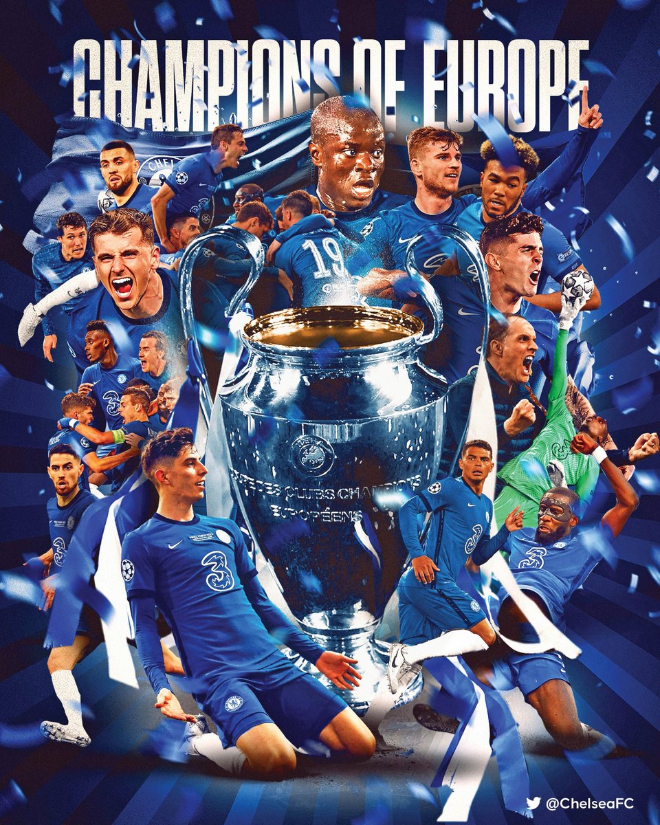 ryandreamz's tweet photo. The 🏆 comes to #London 
#Chelsea #ManCityChelsea #ManCity #UefaChampionsLeague #ChampionsLeague #CHEMCI #ChelseaFC @ChelseaFC https://t.co/sfYQ0saCLZ