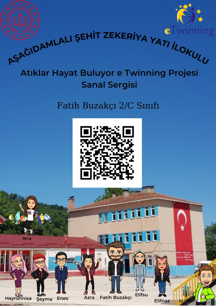 Fatih Buzakçı Aşağıdamlalı Şehit Zekeriya Yatı İlkokulu 2/C Sınıfı Proje Sonu Sanal Sergimiz