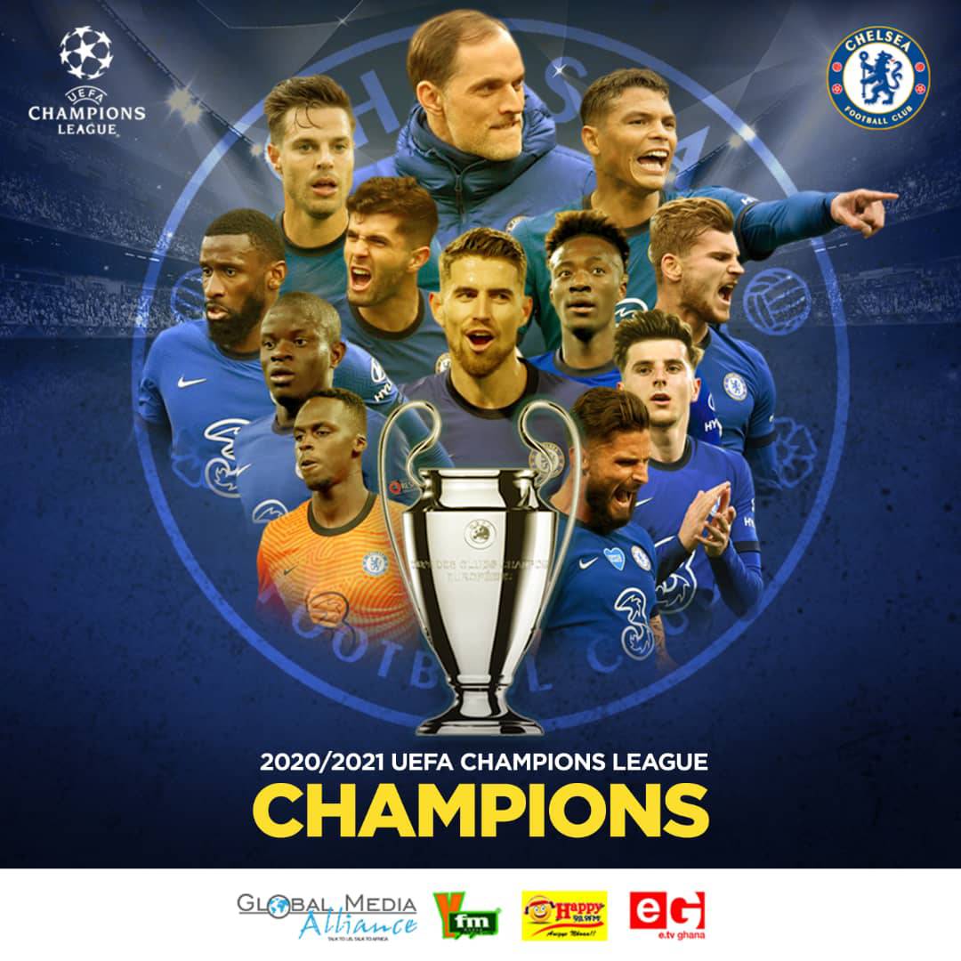 Y979FM's tweet photo. Congratulations to @ChelseaFC for winning the UEFA Champions League 
The Pride of London 🔵🔵
https://t.co/fqdGISeldW