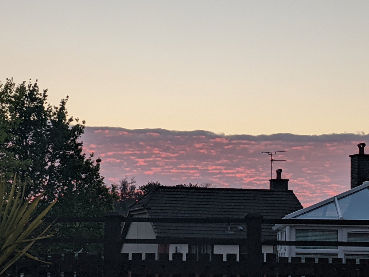 A weird sunset - like lava