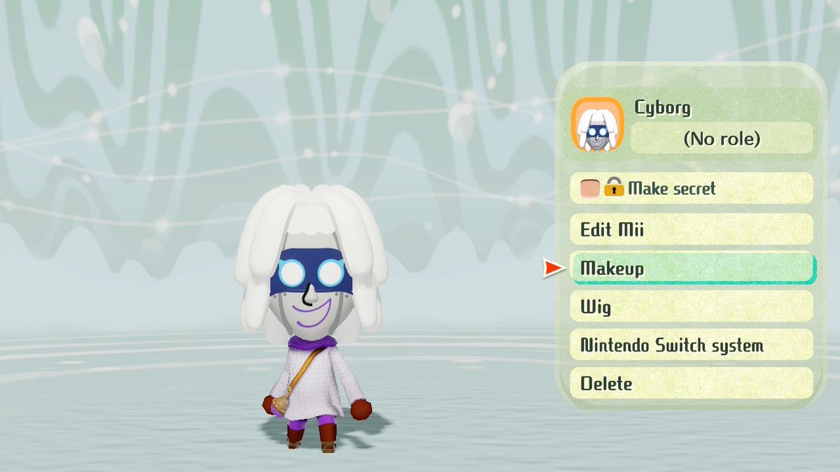 Finally made a cyborg mii since I made an aloe from the demo
Access key is: 4M6WTHY 
#cookierun #Miitopia
