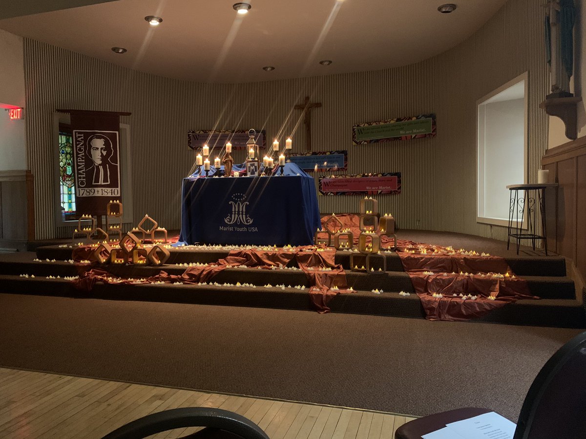 MHSMinistry's tweet photo. Preparing for Taize prayer at Esopus https://t.co/eVg61mlER5