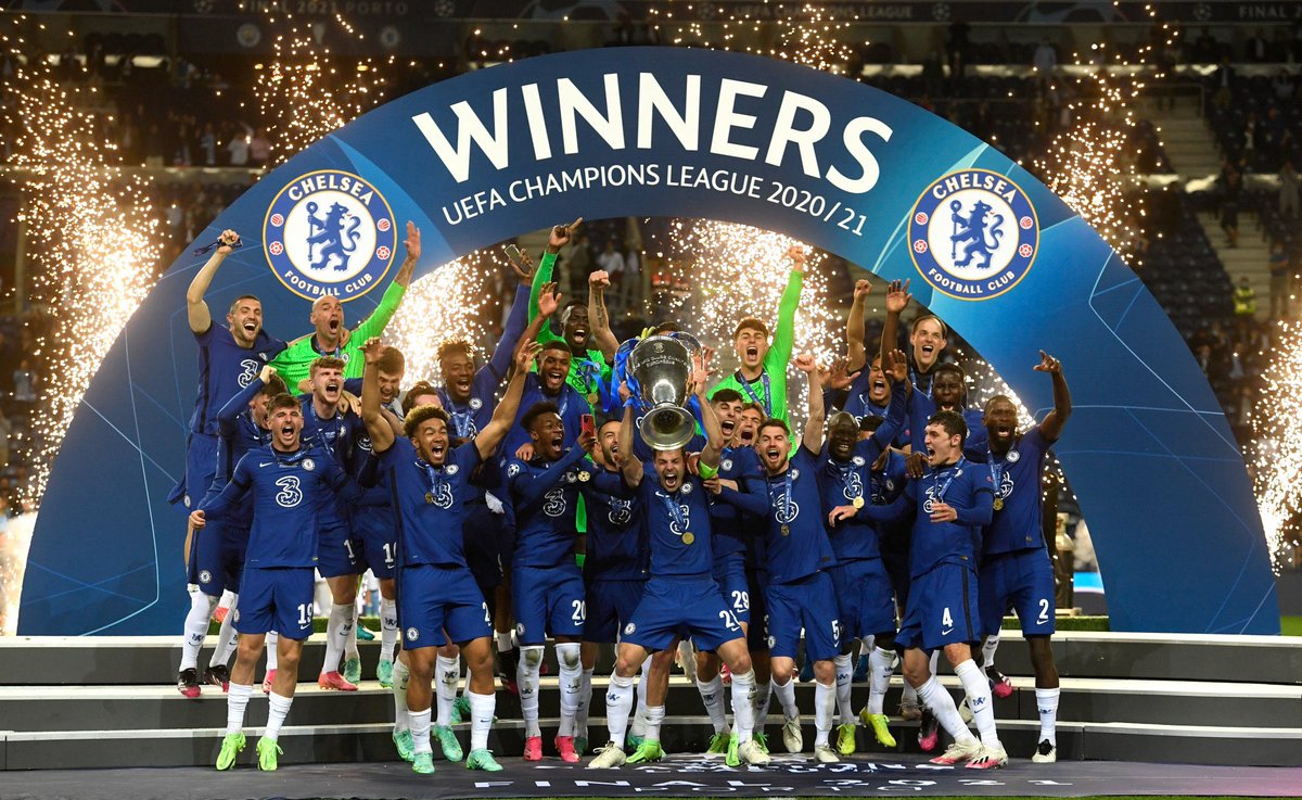 clappingmedia's tweet photo. Chelsea vainqueur de la Champions League 2021 🏆🏴󠁧󠁢󠁥󠁮󠁧󠁿 https://t.co/w4xlKhg3pV