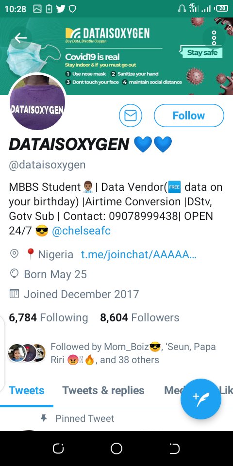 Topzyb1's tweet photo. @IGoparaocha @dataisoxygen Pls sir don't forget me💙💙💙💙💙💙💙💙🙏🙏🙏😭😭😭💙💙💙💙3483062757 eco bank https://t.co/XMbH29BybG