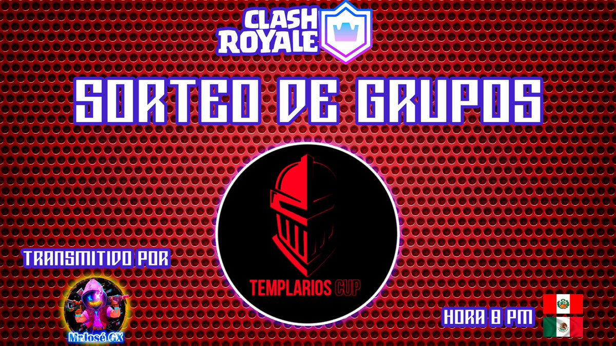 Hoy damos inicio a la copa con el sorteo de Fase de grupos, a las 8pm 🇵🇪🇲🇽, no se lo pierdan 🥳🥳🥳🥳🥳

📺 youtube.com/channel/UCSum-…

TW: <a href="/MrJose_GX/">MrJosé GX</a>