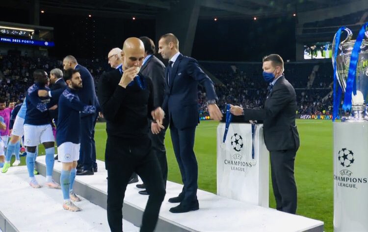O respeito de Pep Guardiola pelo futebol  ⚽️  #UCLfinal