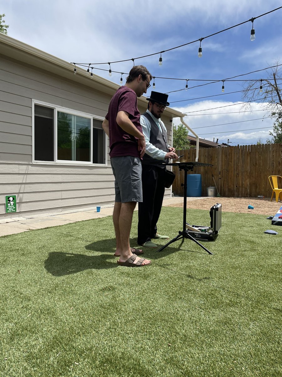 hired a magician instead of a stripper for my buddy’s bachelor party