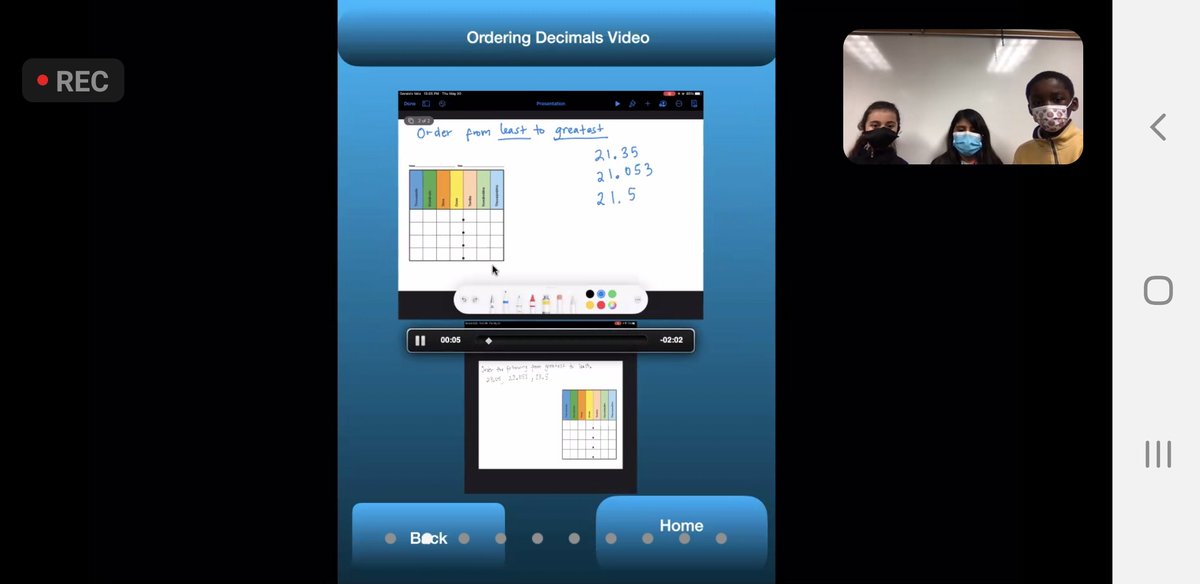 Can you say, OUTSTANDING!? Amazing work @MsGomez_5Grade & your Ss presenting their 5th grade Math app showcase! Ss created app prototypes to help peers w/math skills! Wow! #EveryoneCanCreate #EveryoneCanCode #AliefInnovationTeam @SK4DL @AliefTech @YgbInt @KadiAbad @AliefMathK6