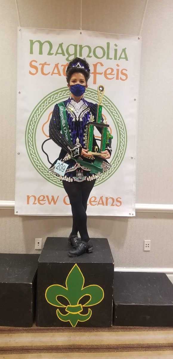 MDSirishdance's tweet photo. Congrats to Sarah winning the championship in New Orleans today! 🍀✨ #MDS #MDSchamp #itsaconor https://t.co/0QgKzylE9Q