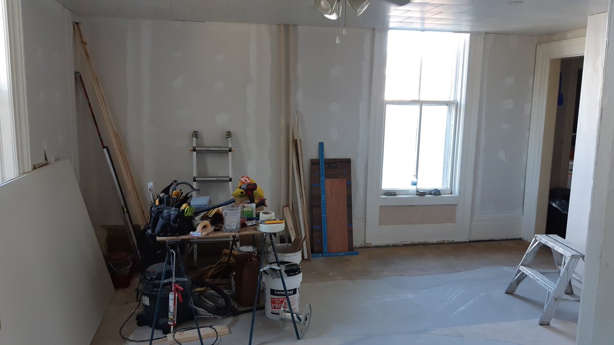 Scotts_Arcade's tweet photo. Slowly but surely, it's coming together. Can't wait for the cabinets and flooring. #kitchenrenos https://t.co/i1rkQ6h5f7