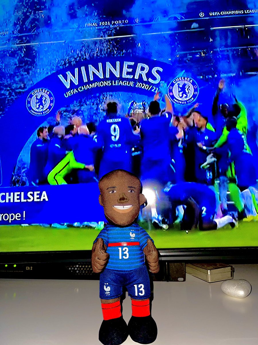 uplushofficial's tweet photo. N’Golo 🔥 Bravo héros 🏆 #Kante https://t.co/O2kk6FkBkQ